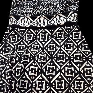 White House Black Market Strapless Top, M